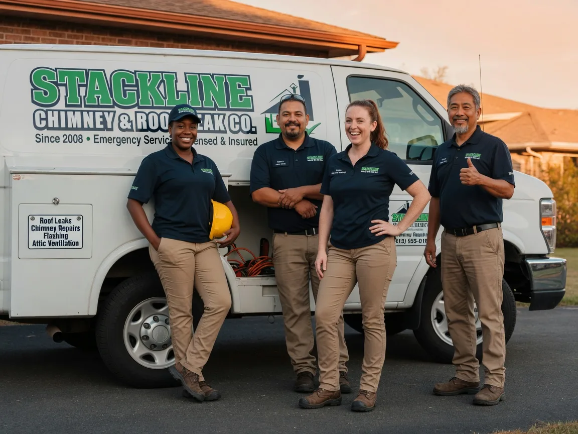 Chimney flashing repair company in Beaufort, NC